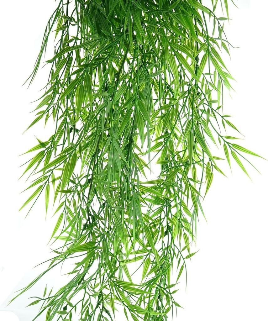 Bambus hängend 102 cm - Kunstblumen