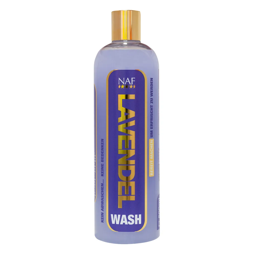 Shampooing pour chevaux NAF Lavendel Wash - Lotion lavante 500ml