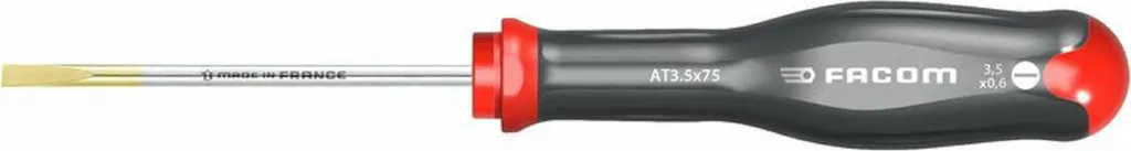 Cacciavite Facom 3.5mm x 75mm Isolato: Sicurezza 1000V Protwist