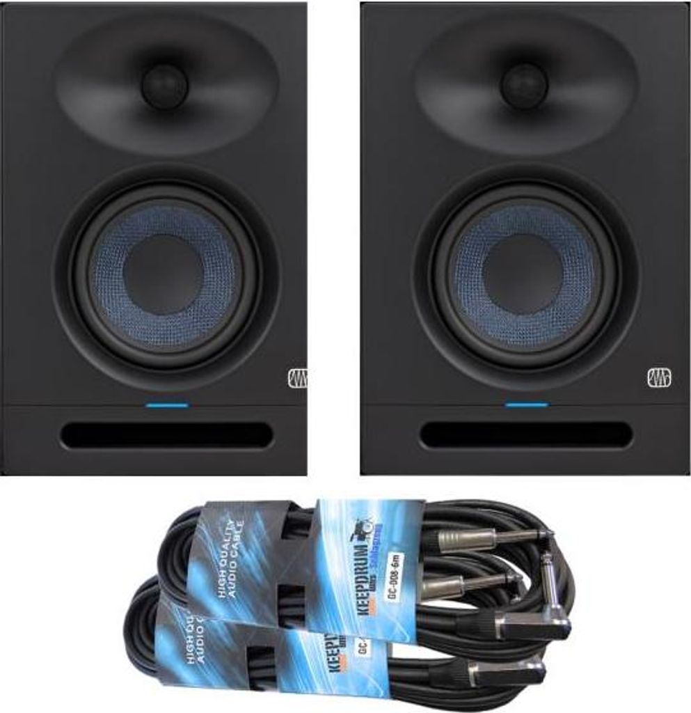 Presonus Eris Studio 5 Boxen 1 Paar 2x Klinkenkabel