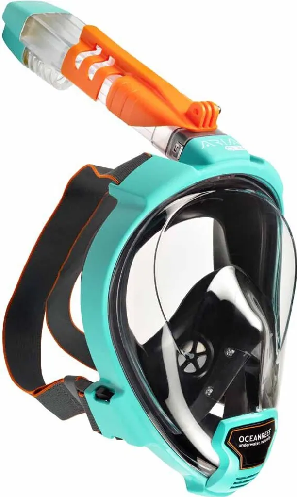 Masque de Plongée de Surface Aria QR Ocean Reef Taille L/XL Menthe - 5