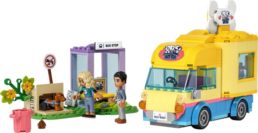 LEGO 41741 Friends Hunde-Rettungsvan, Produktbild 