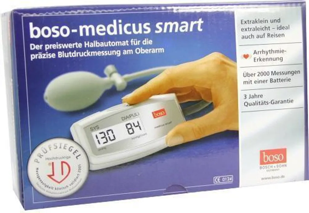 Misuratore Pressione da Viaggio Boso Medicus Smart - Compatto e Leggero
