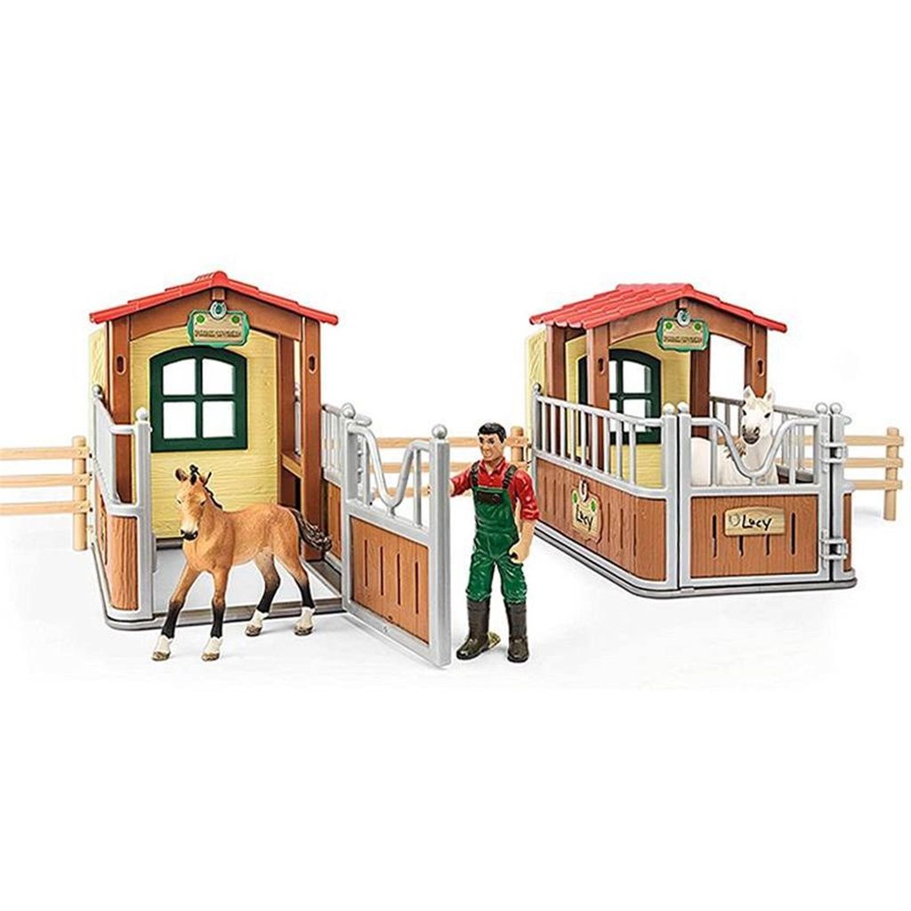 Schleich 72116 Besuch im Offenstall