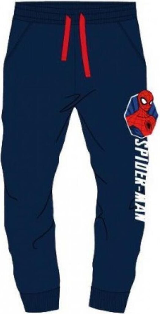 Bequeme Spiderman Jogginghose, blau, 122