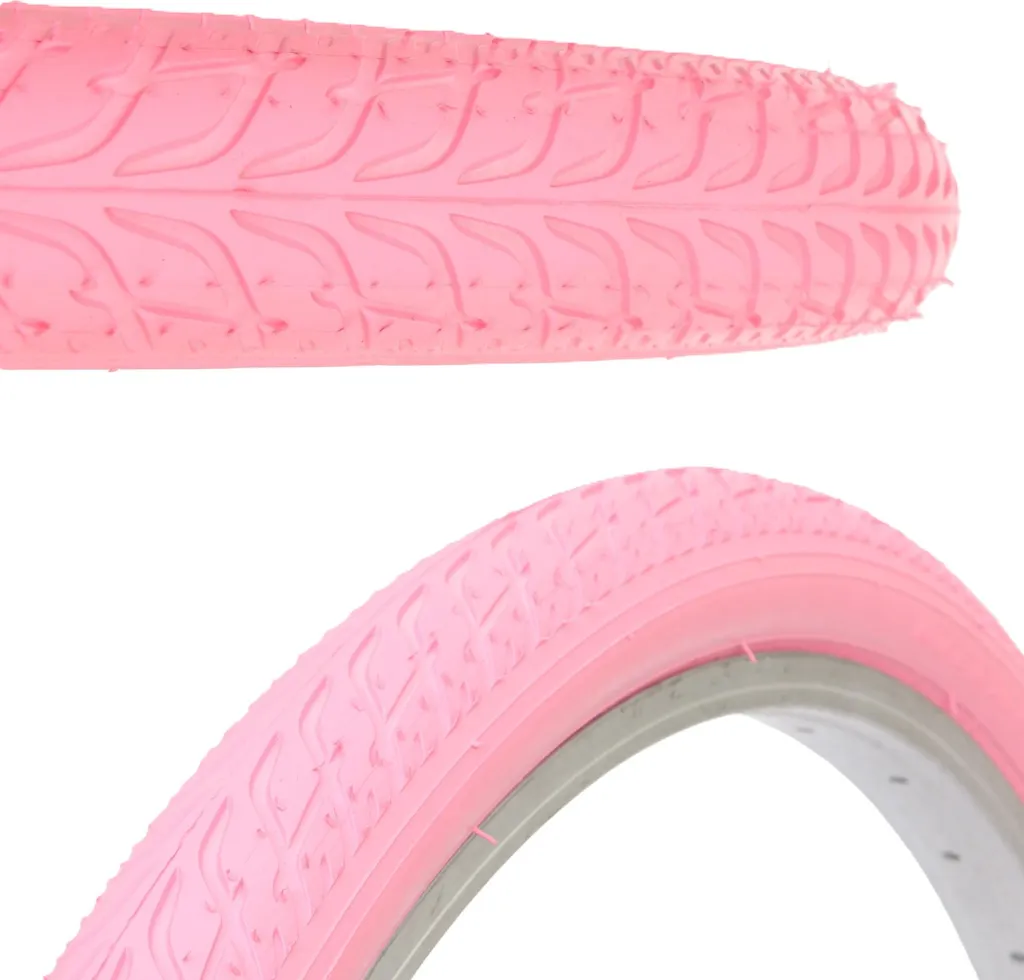 Pneu SA-283 26X1,75 anti-crevaison rose : confort et sécurité en ville