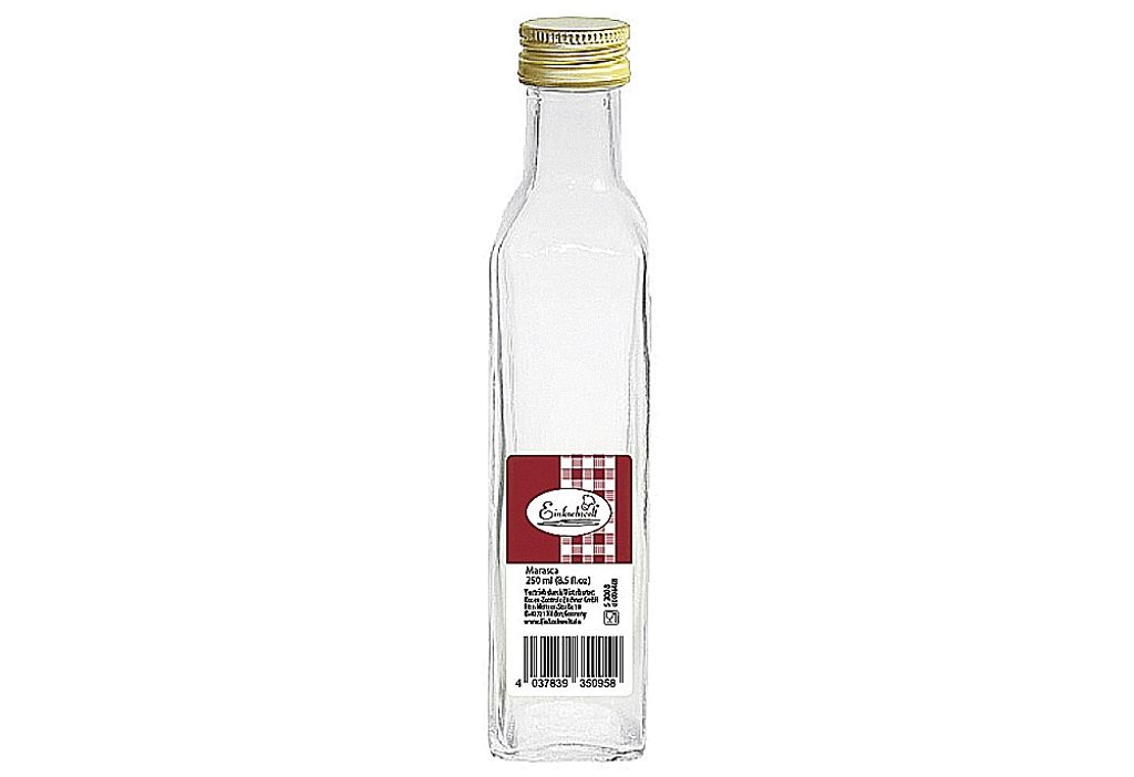 DOSEN-ZENTRALE Gradhalsflasche Marasca "Einkochwelt" – 12er Produktbild 