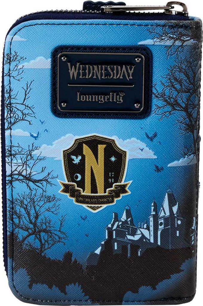Loungefly Mittwoch Nevermore Academy Geldbö rse