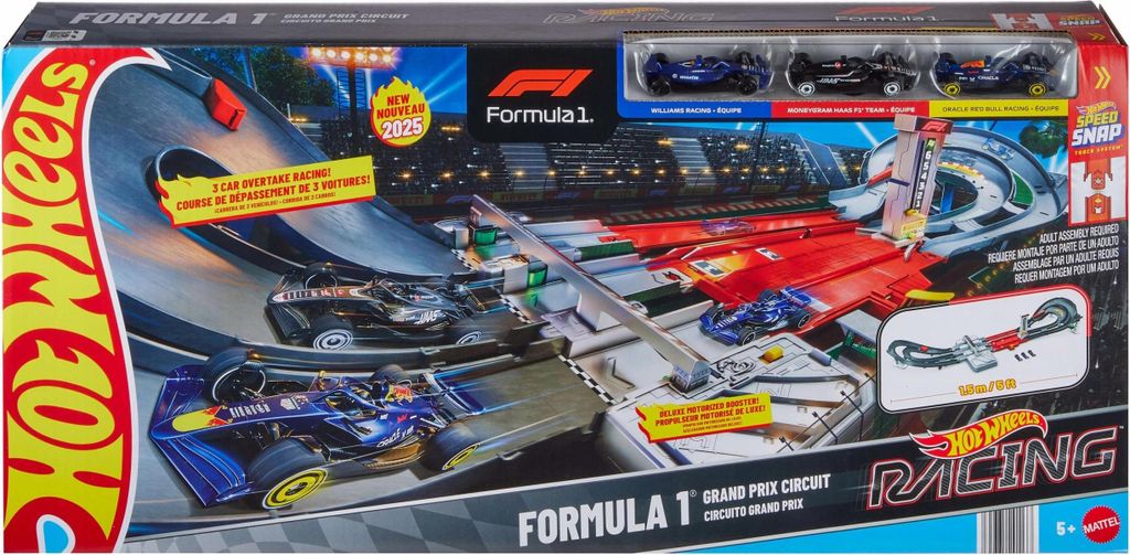 Hot Wheels JDY16, Zestaw pojazdów i torów wyścigowych, 5 Zdjęcie produktu 