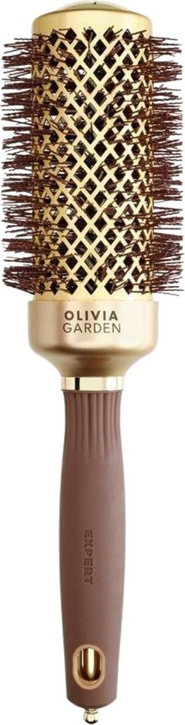 Olivia Garden Blowout Shine - Gold&Braun Haarbürste 45 mm