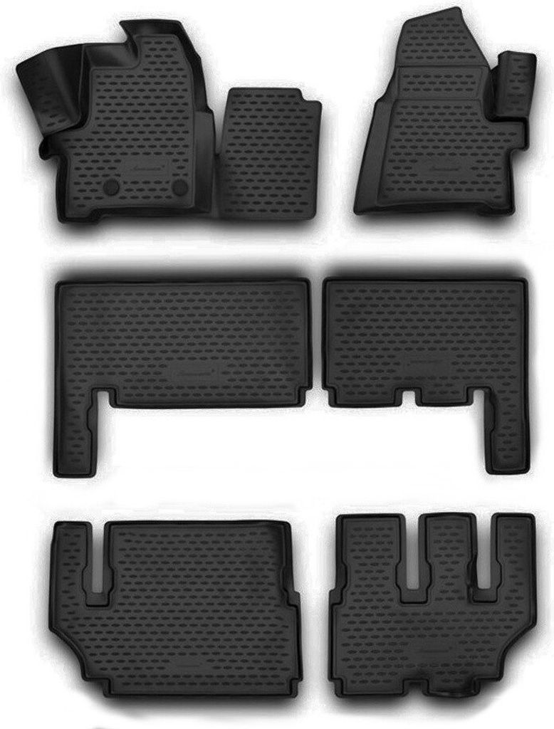 Gumové autokoberce Ford Tourneo Custom 2012-2018 (8 míst) Obrázek produktu 