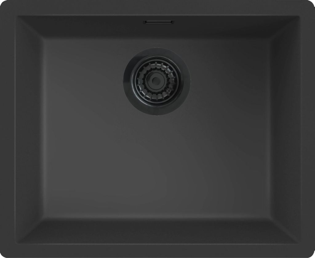 REGINOX R40294 Regi Granite Spüle VERONA 50 in Nero Black Produktbild 