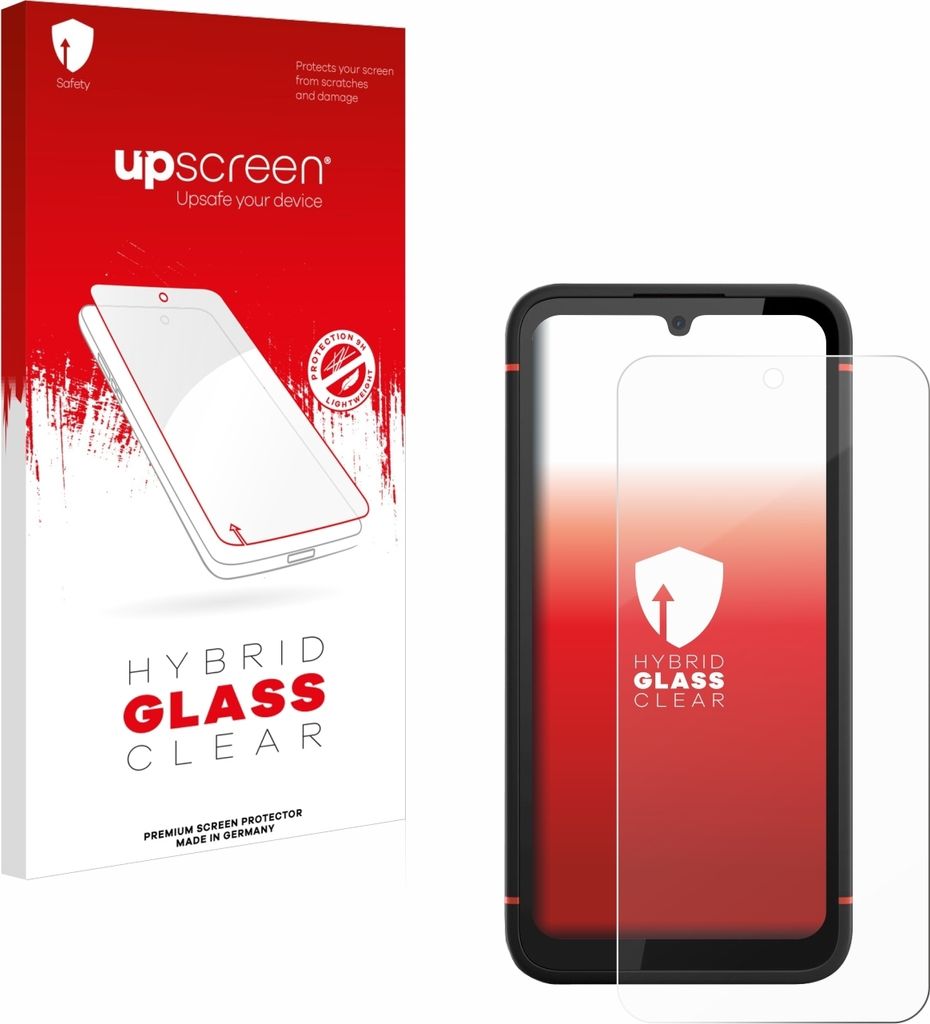 upscreen Schutzglas für Gigaset GX4 Pro Schutzfolie Panzer Folie Glas Display Schutz klar