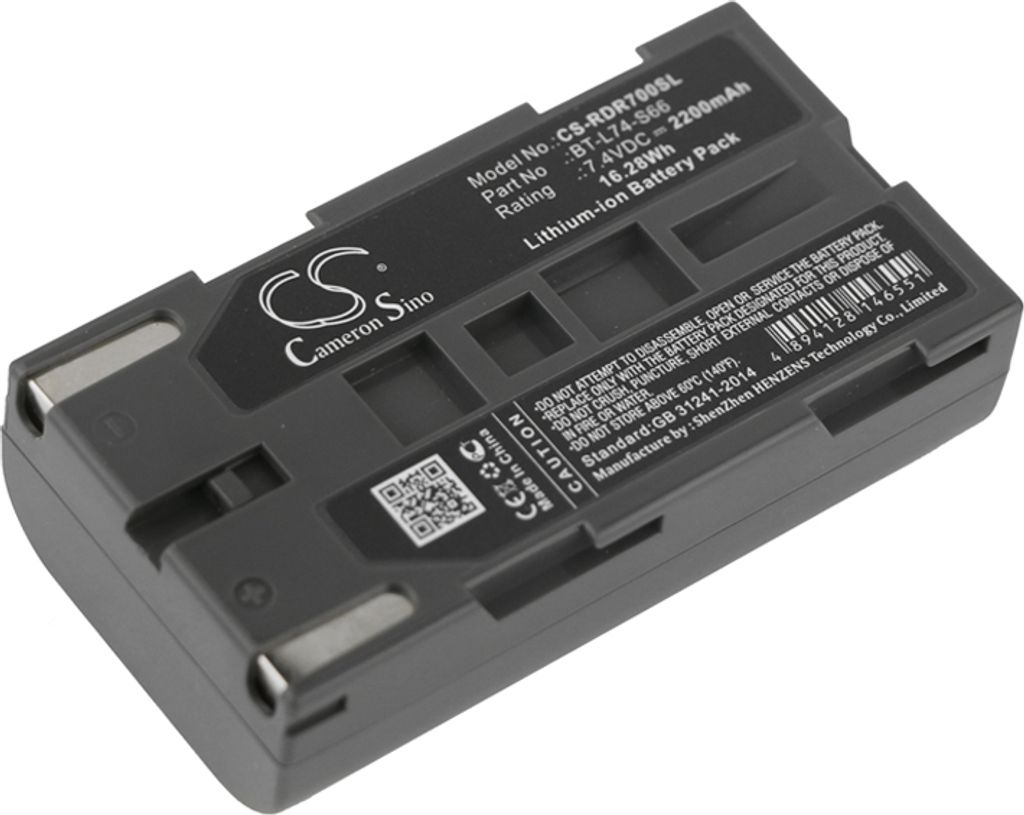 TECHTEK Batteria 2200mAh Compatibile Con [South] Per 9600, Per H66, Per RTK GPS, Per RTK GPS S82, Per S82, Per S82E, Per S82T, Per S82V, Per S86, Per S86T, Per [Huepar] Per