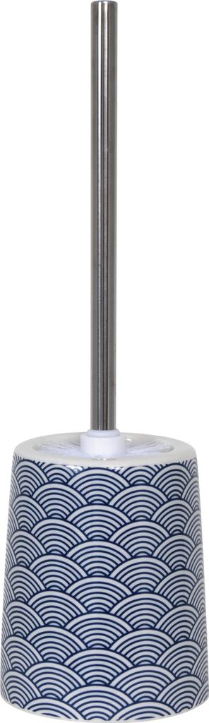 MSV 3700703990710, WC-Bürste & Halter, Blau, Keramik, 415 mm, 12,5 cm