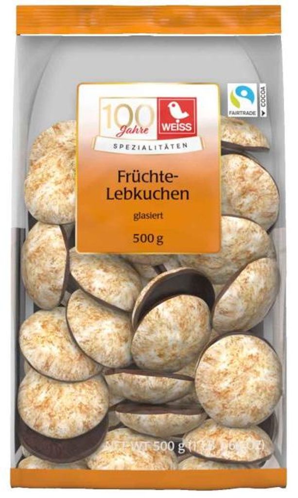 Piccoli dolci bianchi con glassa e delicati panpepati alla Immagine del prodotto 