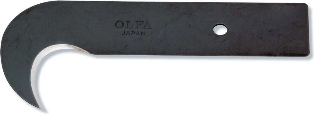 Lama Gancio OLFA HOB-1 Acciaio Giapponese 0.8mm - Uso Industriale
