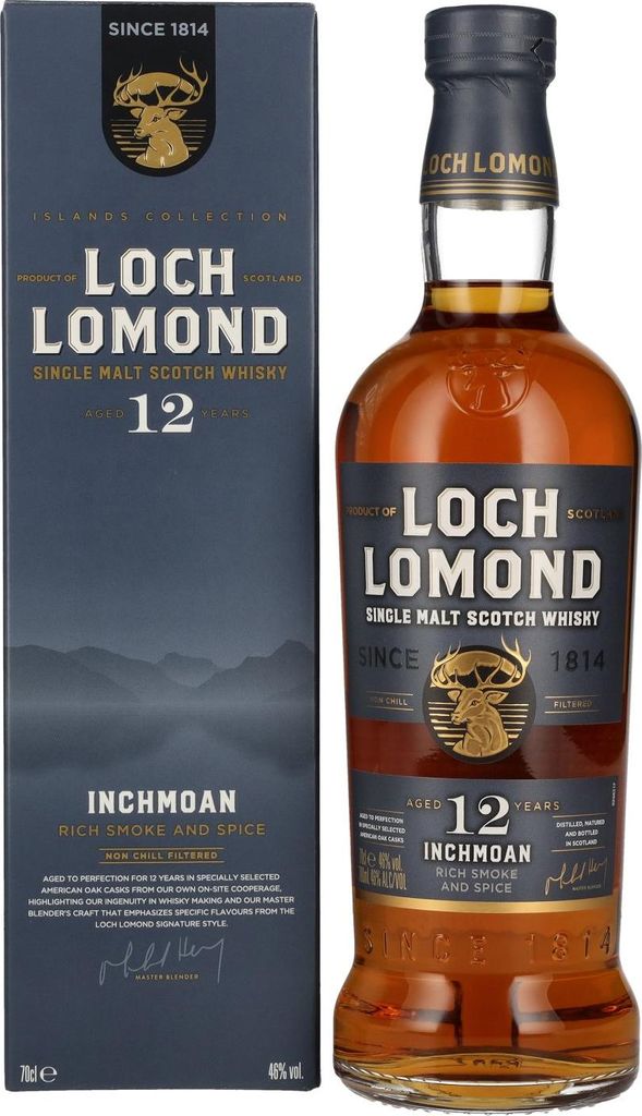 Loch Lomond Inchmoan 12 Years Old Single Malt Smoke & Spice Image du produit 