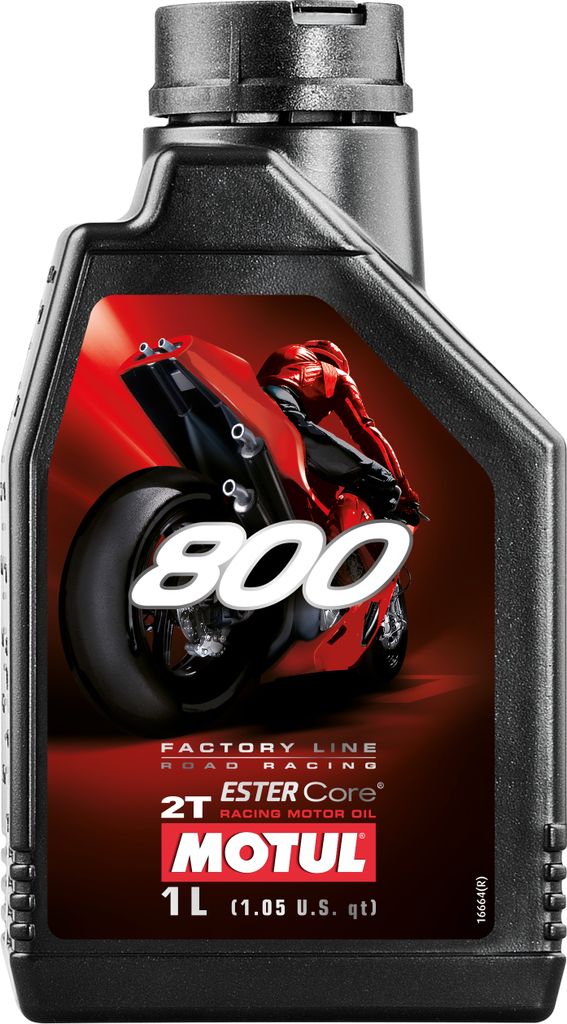 MOTUL - 800 Motoröl 2T -1 Liter - Road Racing Produktbild 