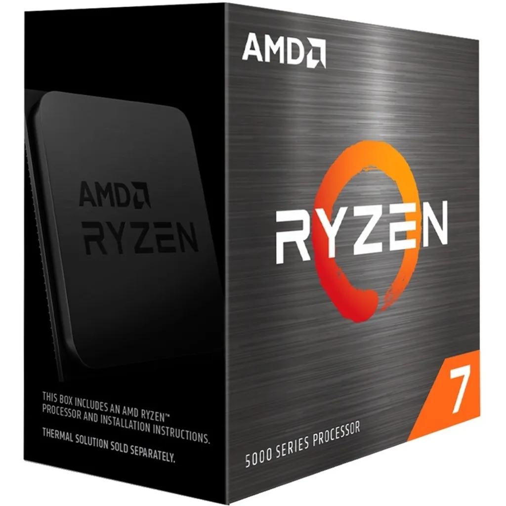 AMD Ryzen 7 5700 Processeur AM4 pour Gamer et Création Multimédia