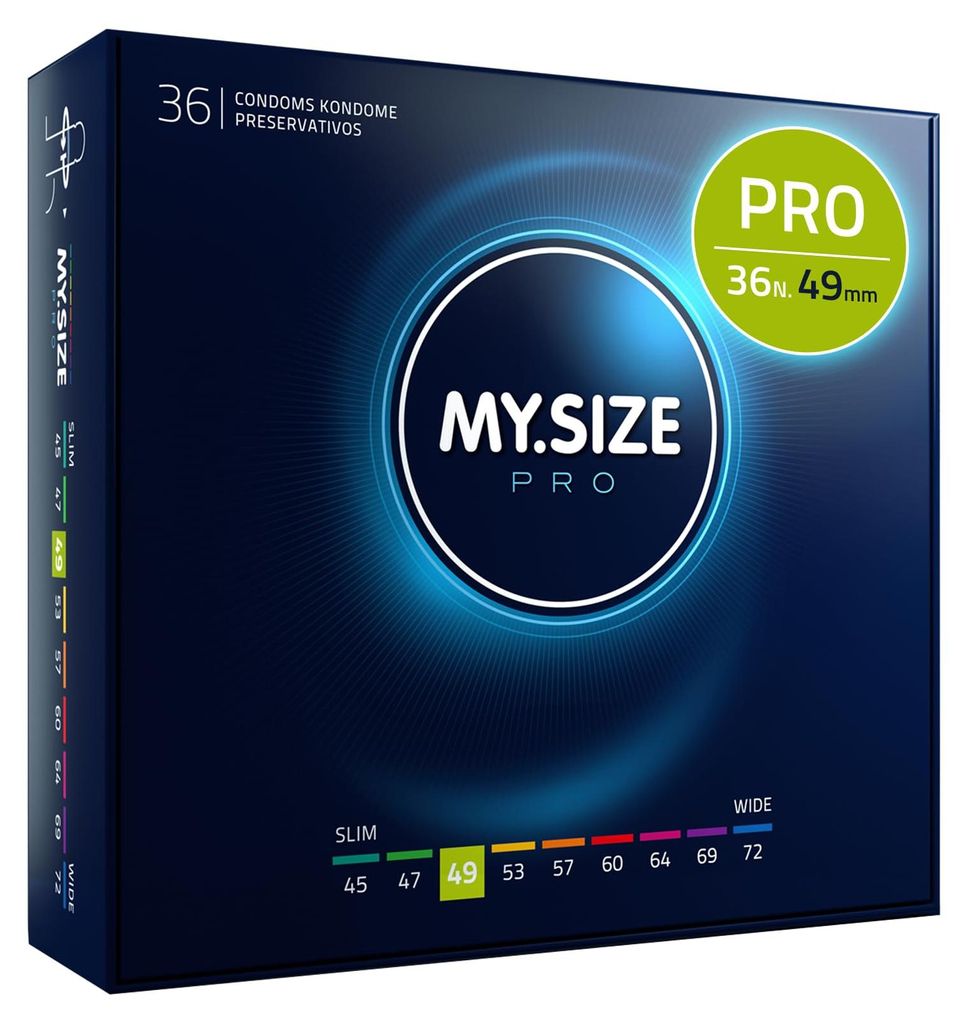 MY.SIZE PRO Preservativi Elite taglia 2, 49 mm, 36 Immagine del prodotto 