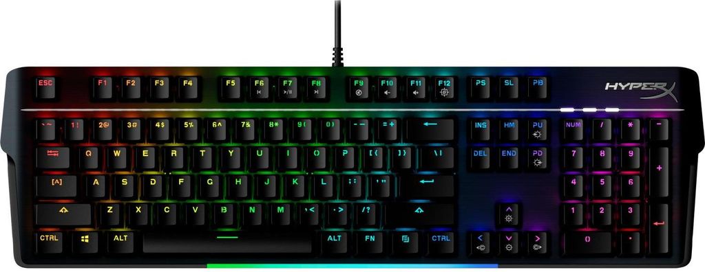 HyperX Alloy MKW100 Mechanische Gaming-Tastatur Rot (US-Layout)
