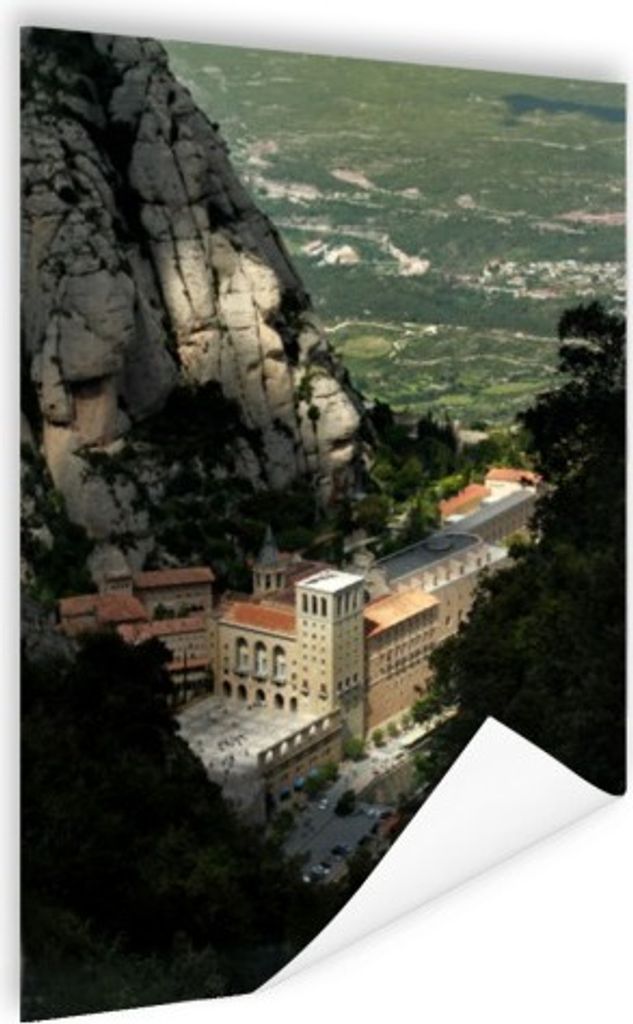 MuchoWow Poster Kloster - Spanien - Barcelona 60x90 cm - Wanddekoration