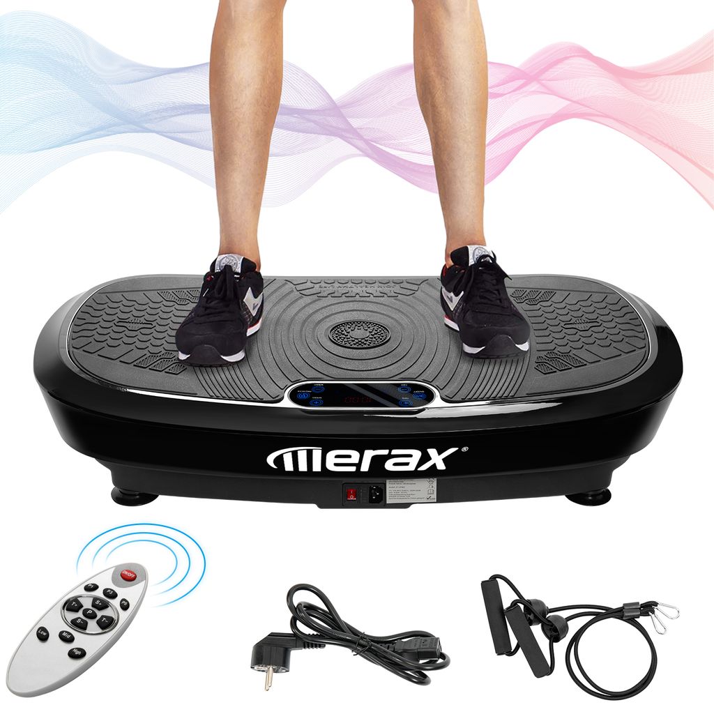 Vibrationsplatte Fitness Vibrationstrainer Trainingsgerät 3D Vibrationsplatte 