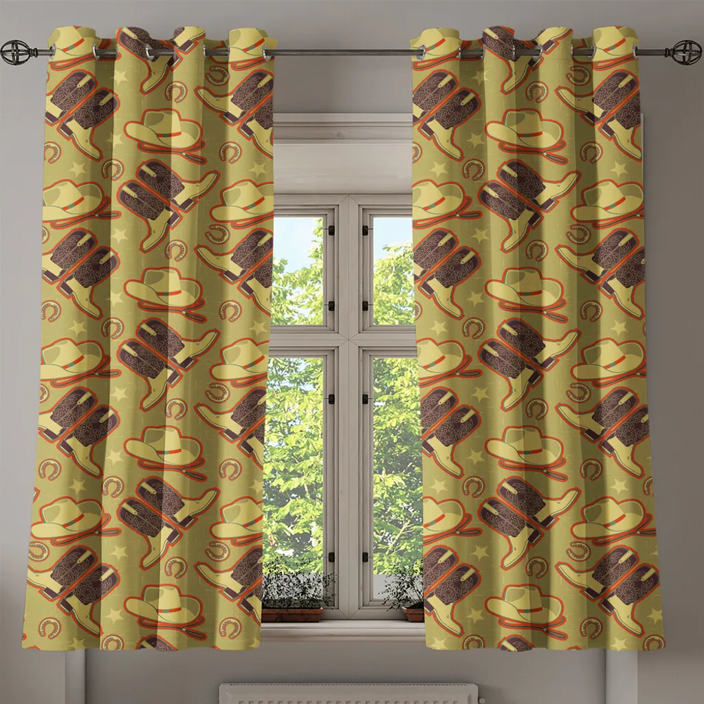 Tenda Western ABAKUHAUS Lavabile | Tende Cowboy 2 Pannelli 280x245 - 2
