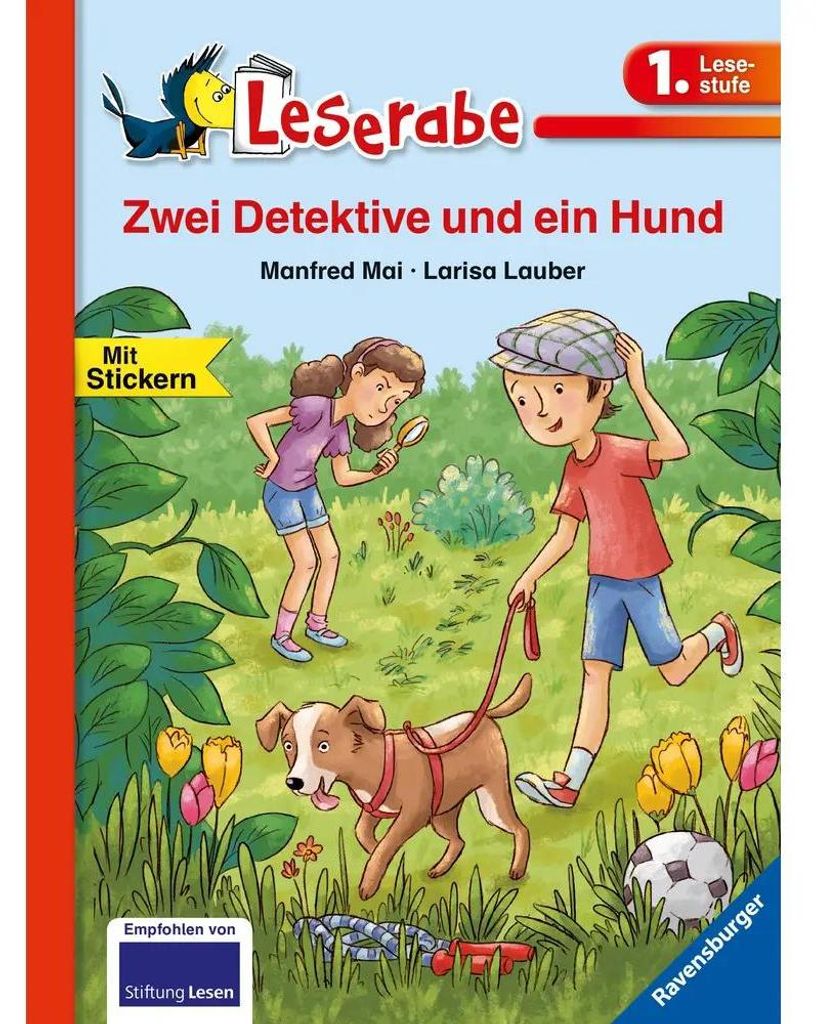 Zwei Detektive und ein Hund - Leserabe 1. Klasse - Erstlesebuch für Kinder ab 6 Jahren