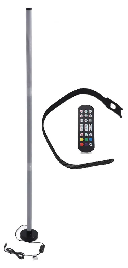 Lampadaire LED connecté RGB avec 3 modes et effets de musique rythmés