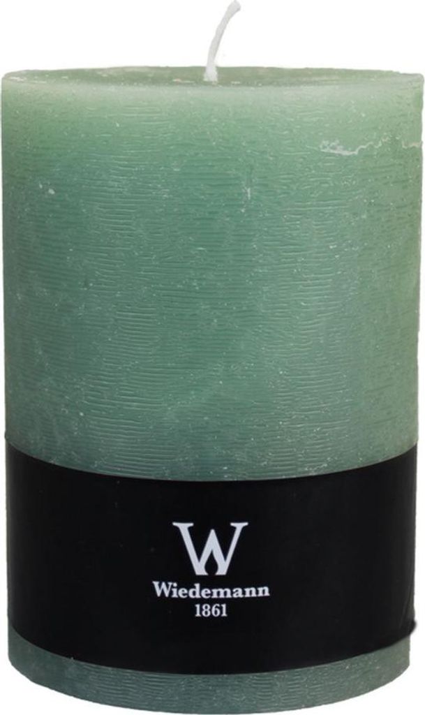 INNA-Glas Votivkerze Aurora, mintgrün, 14cm, Ø 9,8cm, 100h - Germany - Stumpenkerze