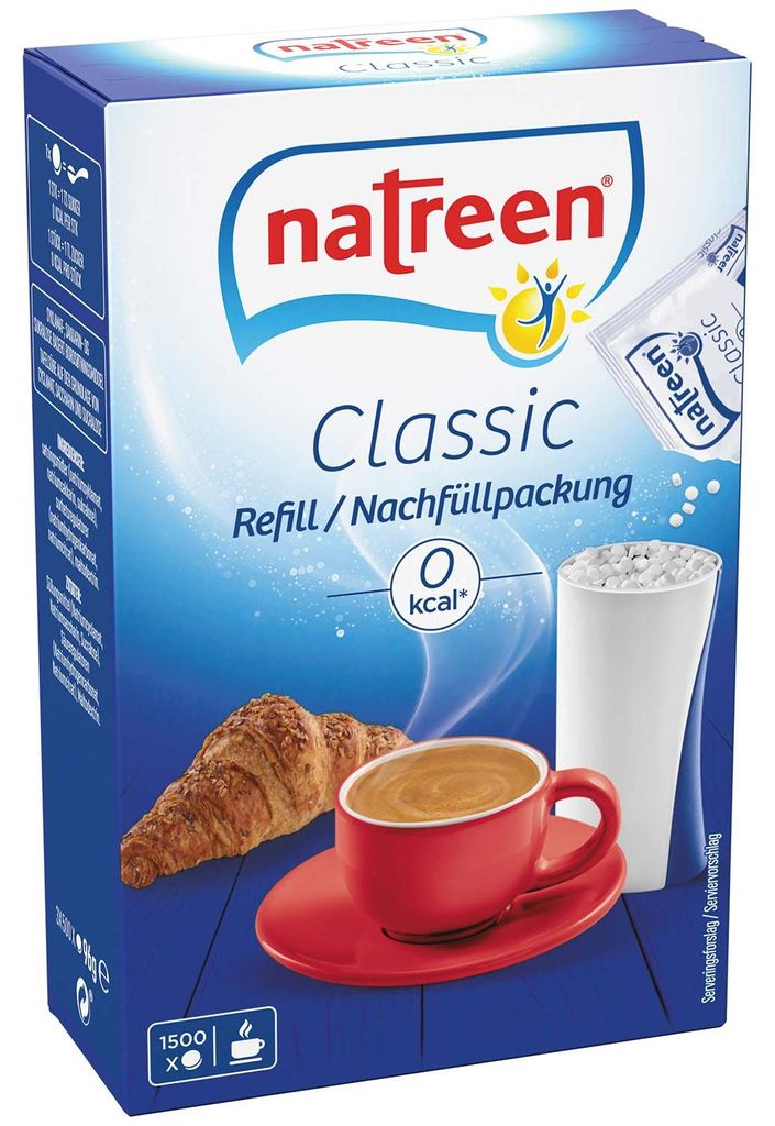 Ricarica di compresse di dolcificante Natreen Classic (1500 Immagine del prodotto 