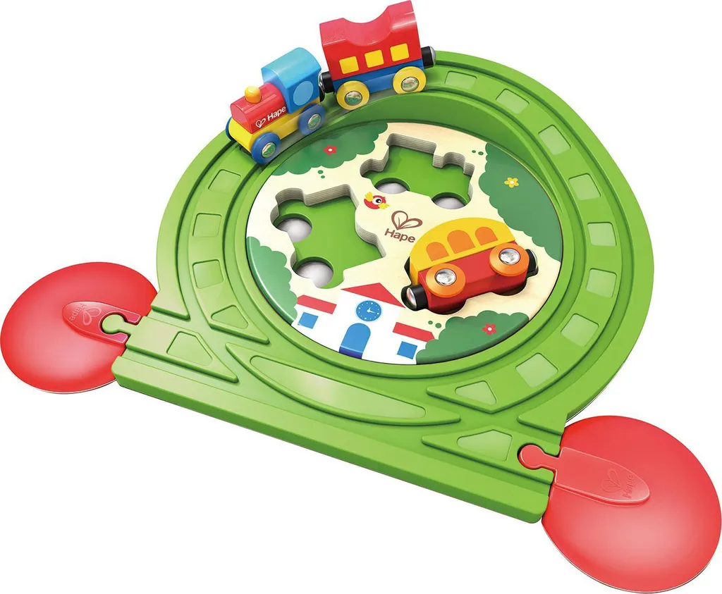 Agrandir circuit train bois Hape E3819 - Kit de rails pour créer parcours
