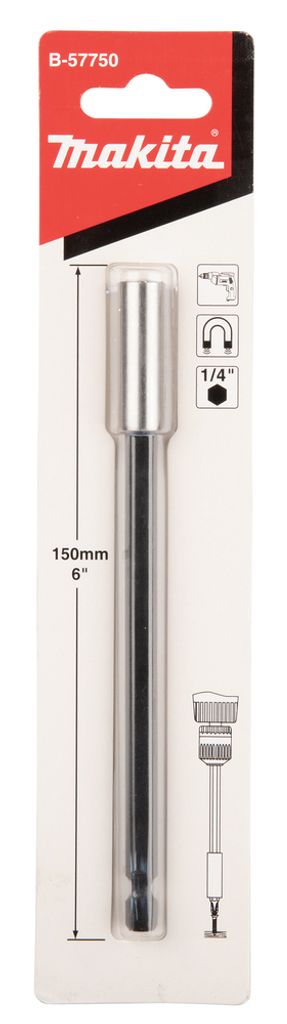 Makita Magnetbithalter mit C-Ring 150 mm 1/4" 150 mm Produktbild 