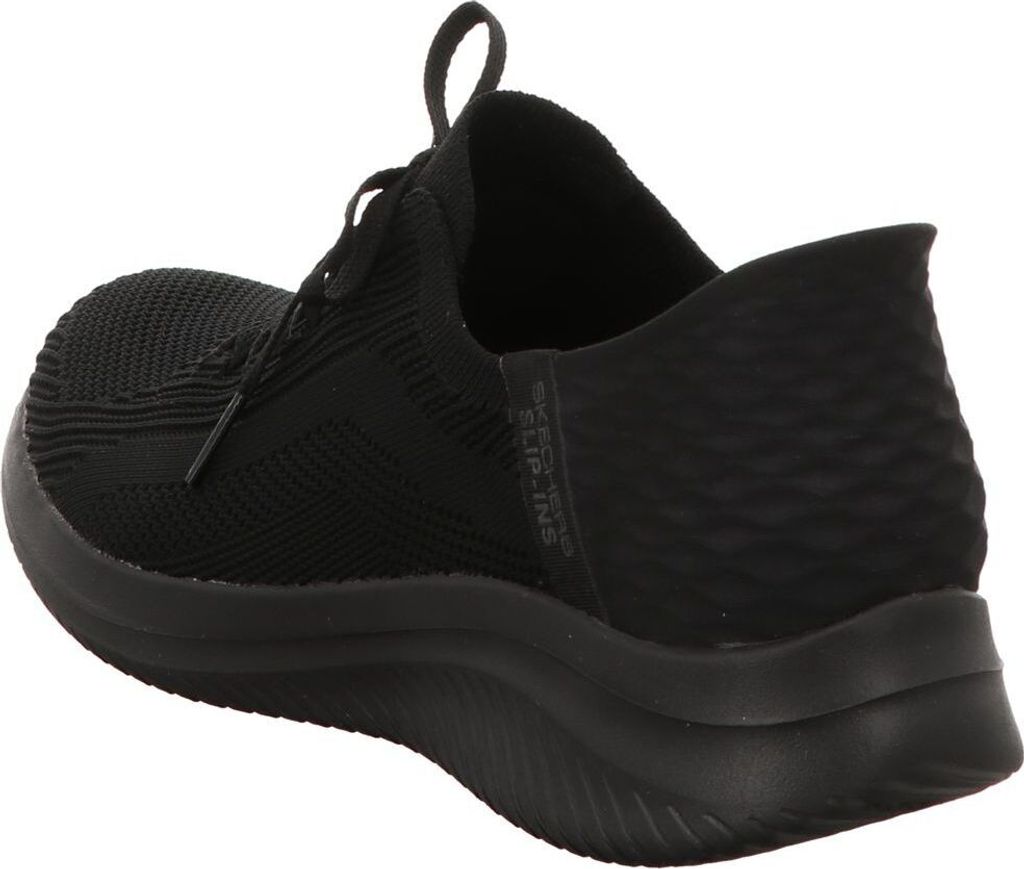 Skechers scarpe da donna slip-on Sporty suola in gomma nero Immagine del prodotto 