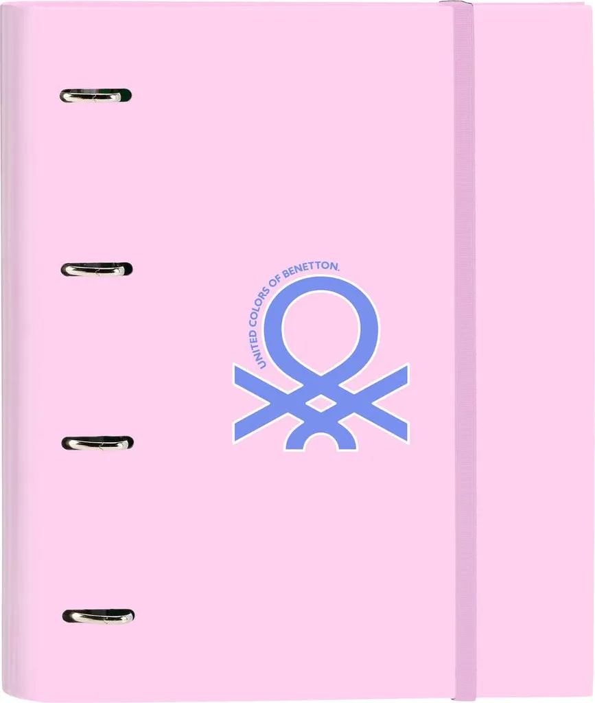 Classeur de bureau Benetton rose pour l'organisation de vos dossiers