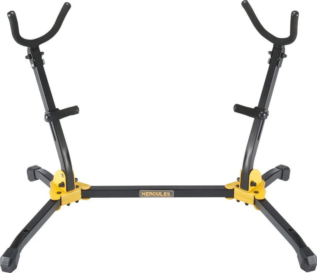 Évitez les chutes avec le support double Hercules HCDS-537 B stable noir