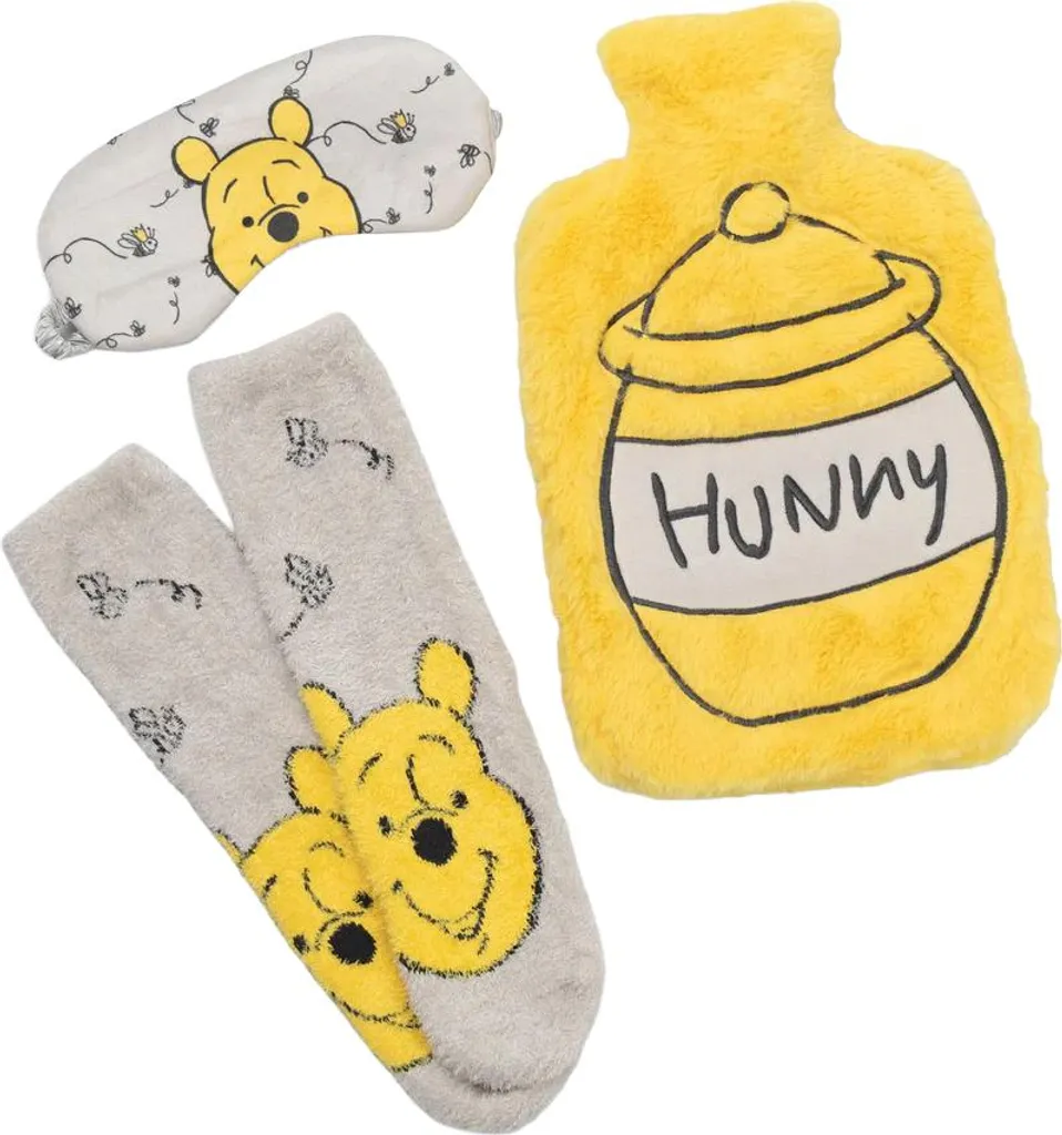 Protection de Bouillotte Winnie l'ourson pour Nuits Chaudes - Lot de 3