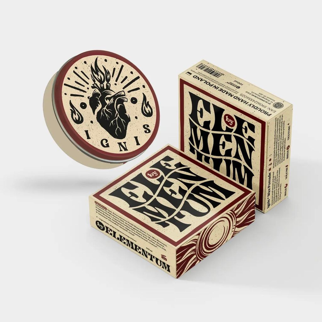 Ignis Haarpomade - Von Elementum - 100 ml