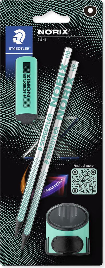 Staedtler Bleistift NORIX HB Set BK 100% PEFC