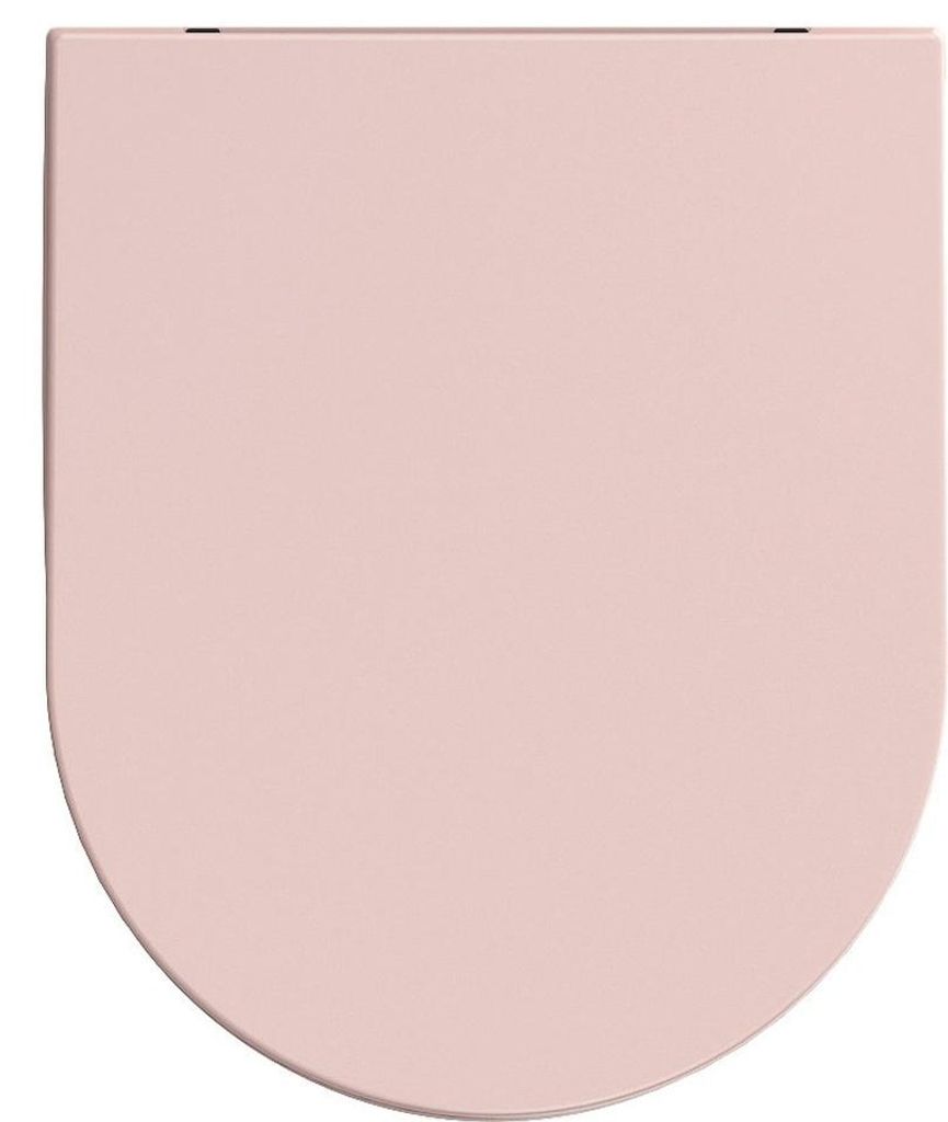 INFINITY WC-Sitz SLIM, Soft Close, Easy Take, Rosa Salmon Produktbild 