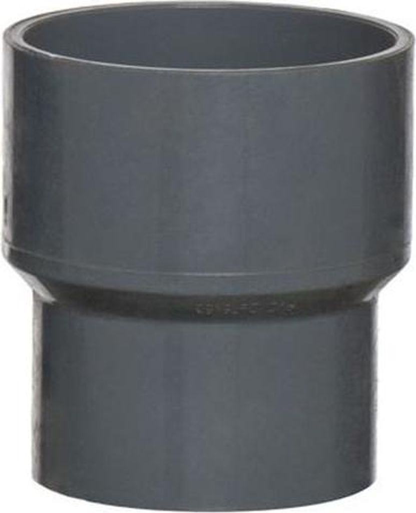 PVC-Formstück – Reduzierstück, 2x geklebt, 50 x 40 mm, lang Produktbild 