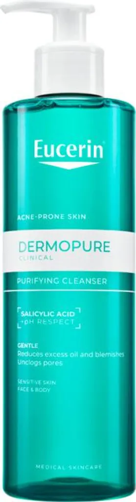 DermoPure Clinical Gel Nettoyant en Profondeur Peaux à Problèmes 400ml