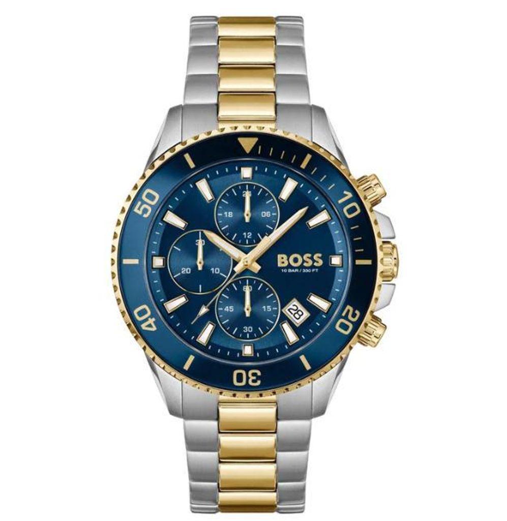 BOSS Admiral 1514257, cronógrafo de 46 mm, con caja de Imagen del producto 