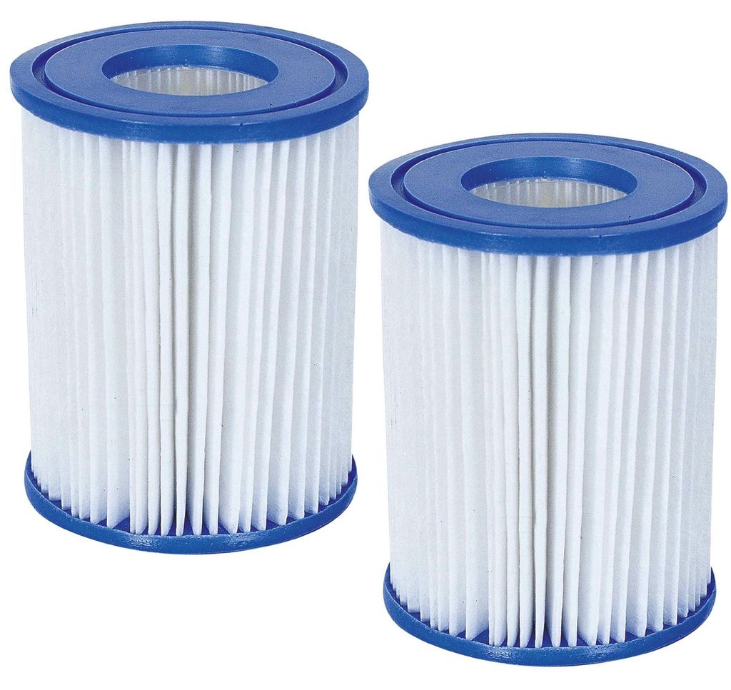 Lot de 2 cartouches  Bestway pour filtre de piscine  dacron Image du produit 