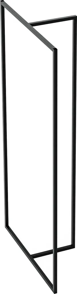Portemanteau Hurdal noir 160cm pour stopper le désordre de l'entrée