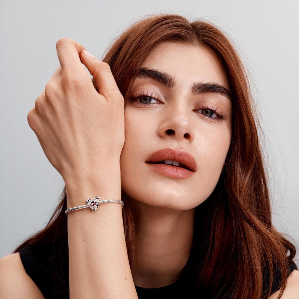 Pandora Stříbrný přívěsek s červeným smaltem 793531C01 Obrázek produktu 4