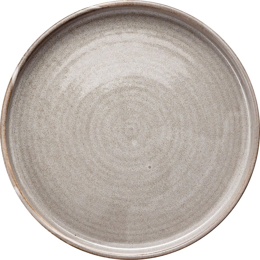 VERLO flacher Teller 25,5 cm WIKLE – Großer Essteller für Alltag und Küche