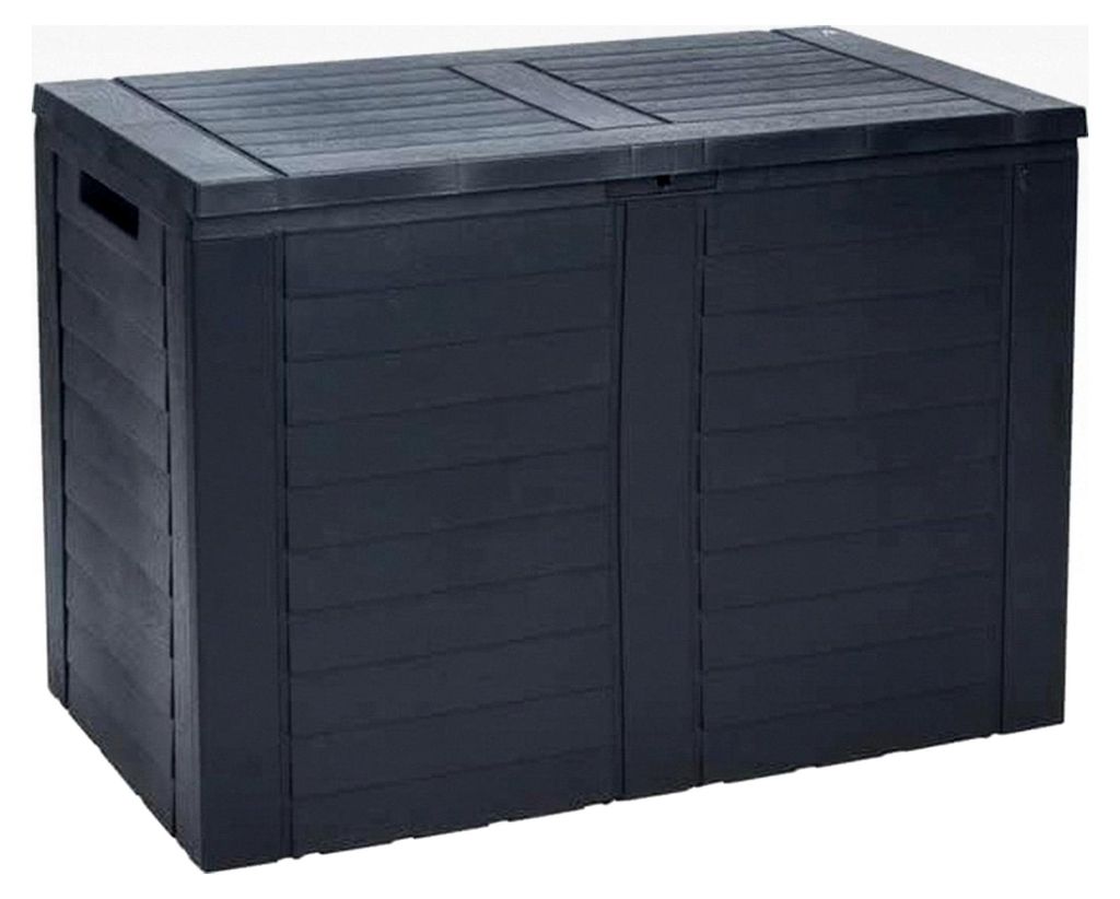 Aufbewahrungsbox für Kissen - Gartenbox 170 Liter - Grau - 75 x 44 x 53 cm